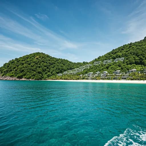 Surin Beach known as Millionaire's Row in Phuket